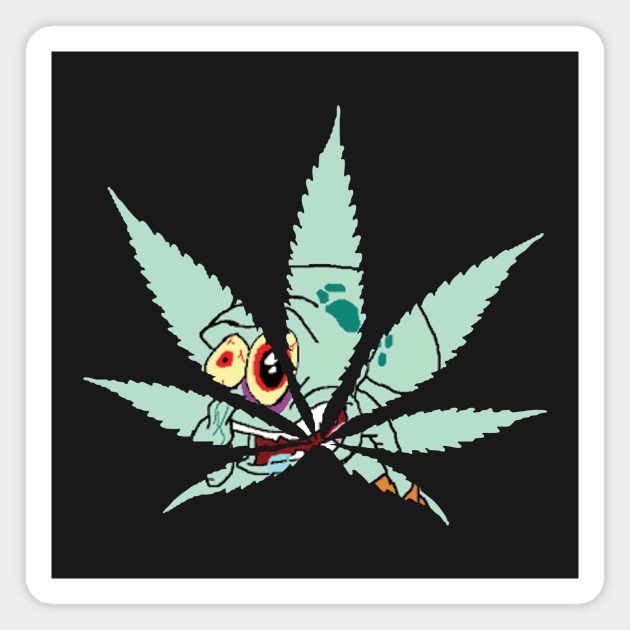 SQUIDWEED Magnet by partjay
